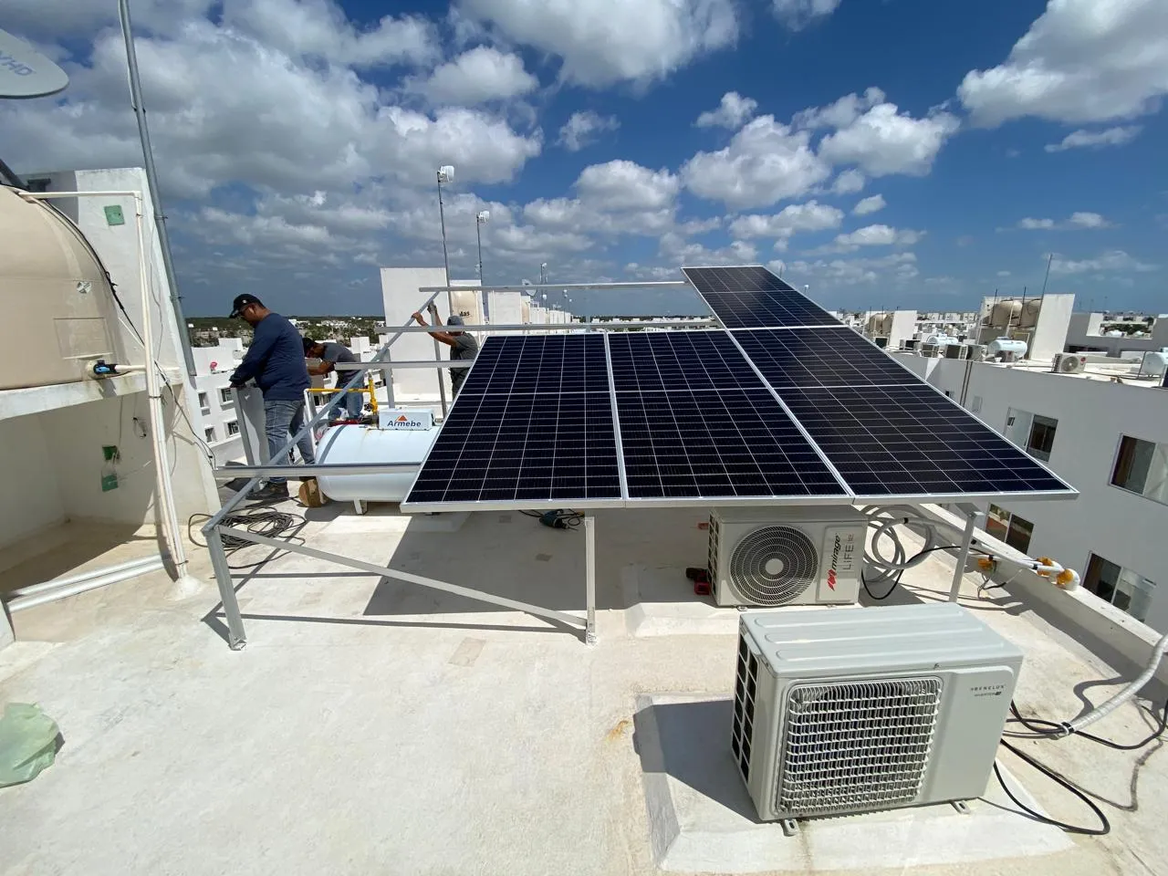 Instalación de paneles solares